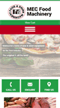 Mobile Screenshot of mecfoodmachinery.com